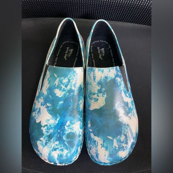 Spring Step Professional Women's Manila-Clouds Shoe, Blue Multi, 8.5 Medium US - Picture 1 of 10